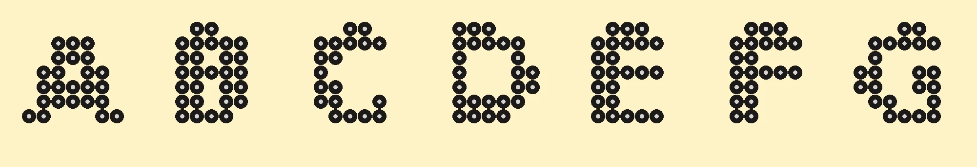 Perler Bead Letters: A–Z Alphabet Patterns, Name Signs and Word Walls