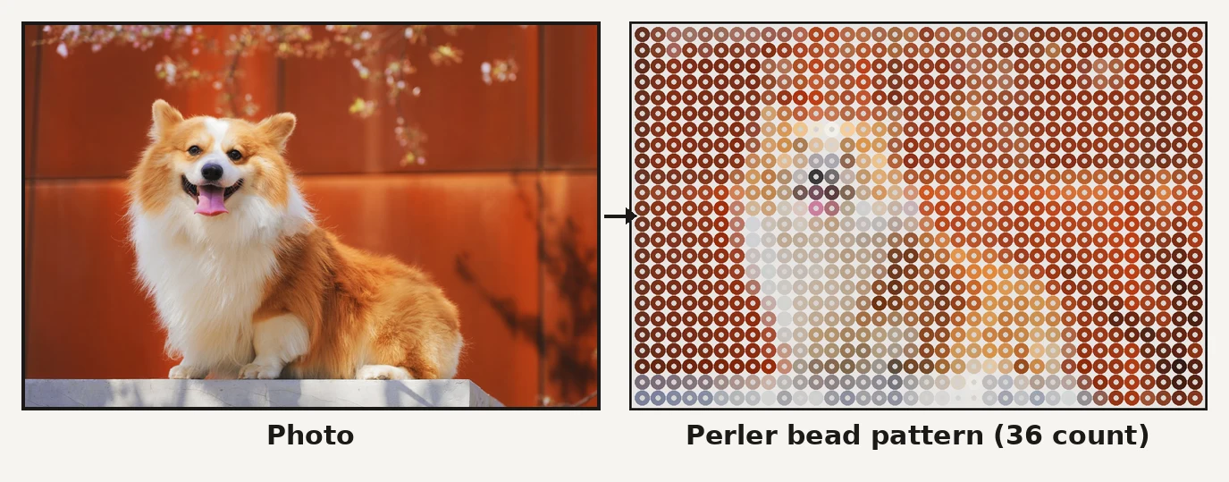 Photo to Perler Bead Pattern: Free Converter Tutorial (No Signup)